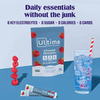 Ultima Replenisher Daily Electrolyte Powder – Blue Raspberry, 20 Stickpacks – - Image 2