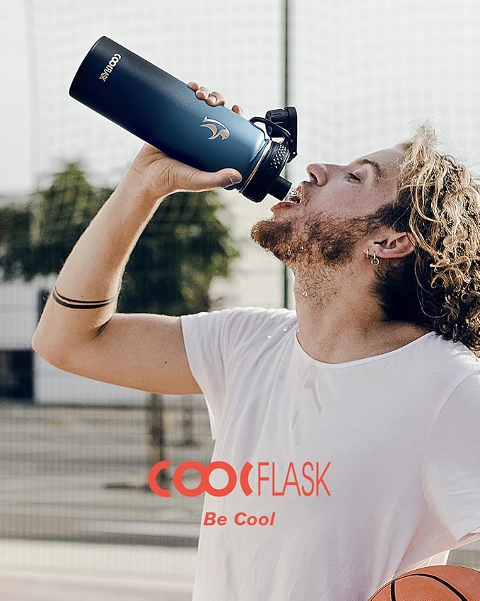 Coolflask Water Bottle 20 oz Insulated - Image 6