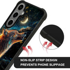for Samsung Galaxy S24 S25 Plus Case, Star Cave Hungry Wolf Pattern Graphic - Image 5