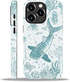 for iPhone 11 Pro Max Case, HH2 Ocean Whale Shark Hybrid 2 Layer Hard Shell by Unknown