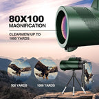 Monocular-Telescope 80x100 High Powered Monoculars High Definition - Image 3