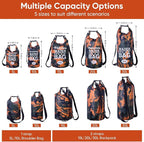 Waterproof Dry Bag 5L/10L/15L/20L/30L Roll Top Dry Storage Backpack - Image 3