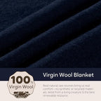 Molithe 100% Wool Blanket, Military Wool Blanket, Sporting Events, Survival Kits - Image 3