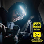 OPTIMAL VENTURES LITEBAND PRO Multi-Beam Rechargeable LED Headlamp, 1500 Lumens - Image 3