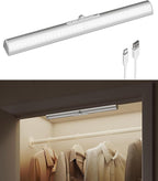EZVALO 17-Inch LED Motion Sensor Closet Light, Rechargeable 3600mAh Battery by EZVALO