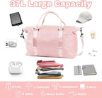 Weekender Duffel Bags for Women， Travel Totes Bag for Airplane Essentials - Image 3