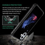 for iPhone 16 Plus Case, Galaxy Fox Wolf Pattern Graphic Design Girl Boy Soft - Image 7