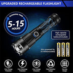 Esgofo Flashlights High Lumens 100000 Rechargeable, Super Bright Handheld LED - Image 4