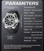 FANMIS Mens Military Multifunction Digital LED Watch Electronic Waterproof - Image 5