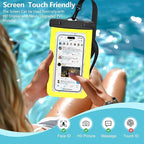 6 Pack Waterproof Phone Pouch IPX8 Universal Waterproof Case Dry Bag Phone - Image 5