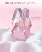 ECOHUB Travel Backpack for Women, 17.3 inch Suspended Laptop Backpack, Fashion - Image 5