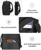 ECOHUB Travel Backpack for Men, Laptop Carry on Backpack - Image 8