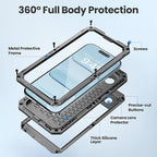 Mitywah Waterproof Case for iPhone Air, Military Grade Rugged Metal Case - Image 5