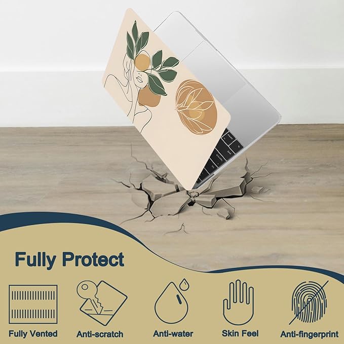 Hard Case for New MacBook Air 13 inch M2 M3 M4 2022 2024 2025 Release, 13.6" - Image 4