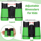 Yunsailing 9 Pack Kids Binoculars, Shockproof Compact Binoculars - Image 2