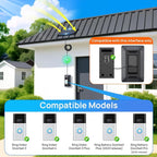 Solar Charger for Ring Doorbell, 2-in-1 - Image 4