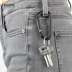 Booms Fishing CC2 Carabiner Clip, 2.3" Small Carabiner Keychain - Image 4