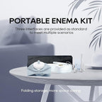 Smokitcen Collapsible Silicone Enema Bag Bottle Kit - Image 4