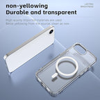 Magnetic Designed for iPhone 16e Case Clear - Image 4