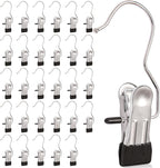 30 Pack Heavy Hanger Clips for Closet, Laundry Hooks Hanging Clips with by Unknown