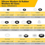 258 PCS Faucet Washers Assorted Kit - Image 3