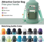 DYSANKY 1 Gallon Water Bottle Insulated | Thickened Stainless Steel Vacuum - Image 6