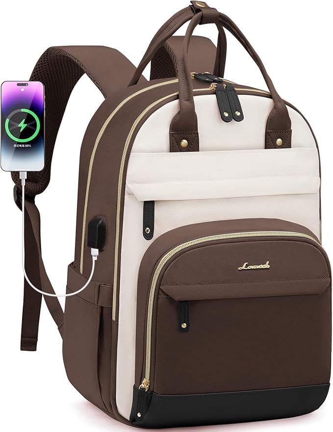LOVEVOOK Backpack for Women, Laptop Backpack Women, Fits 17 Inch Laptop Bag by LOVEVOOK