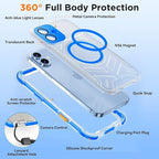 WIFORT for iPhone 16 Plus Waterproof Case, Fit for Magsafe Full Body Magnetic - Image 6