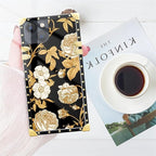 Compatible with iPhone 15 Case, Blooming Rose Golden Flower Luxury Golden - Image 7