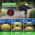 Solar Spot Lights Outdoor Motion Sensor, 3 Modes Motion Sensor Outdoor Lights - Image 2