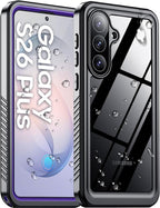 Temdan Designed for Samsung Galaxy S26 Plus Case Waterproof, Built-in Lens & by Temdan