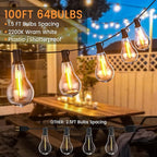 Patio Lights, 100FT Patio Lights - Image 2