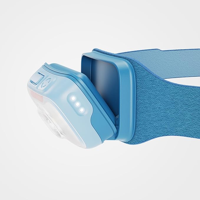 BioLite Range 400 Waterproof, Fast-Charging Rechargeable Headlamp, Slate Blue - Image 3