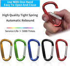 3" Aluminum Carabiner Clips - Image 3