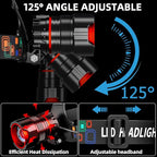 Rechargeable Headlamp 99000 High Lumens, Super Bright LED Head Lamp - Image 3