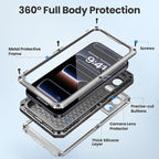 Mitywah Waterproof Case for iPhone 17 Pro Max, Rugged Metal Case - Image 5