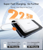 TORRAS Power Bank with Built-in USB-C Cable, Ultra-Slim 10, 000mAh Portable - Image 4