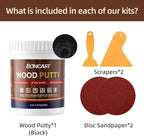 Boncart Black Wood Filler, Wood Filler Putty, Wood Filler Paintable, Wood - Image 6
