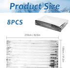 20 Pcs Emergency Mylar Thermal Blanket, High Reflectivity Survival Blanket - Image 2