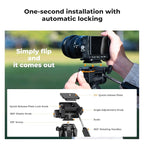 K&F CONCEPT Camera Tripod, Cellphone Clip - Image 6