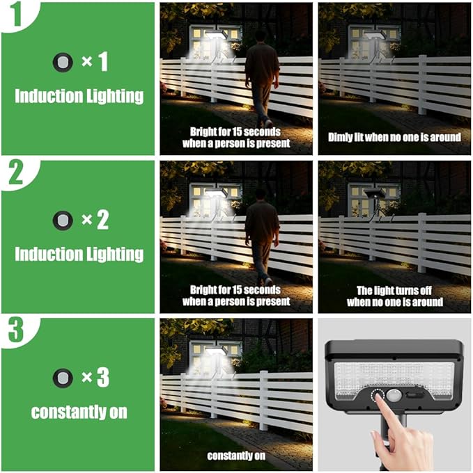 Solar Lights, Outdoor Solar Motion-Activated Light - Image 9