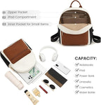 LOVEVOOK Mini Backpack for Women Light Weight Small Waterproof Backpack Purses - Image 2