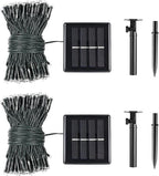 2 Pack 480 LED Solar Chrismas Lights Outdoor, 170 FT Super Long Solar String - Image 6