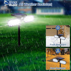 EMANER Motion Solar Lights Outdoor, Solar Floodlight, Stay On or Motion Sensor - Image 6
