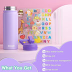 baab 18oz Kids Water Bottle, Insulated Water Bottle - Image 7