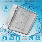 Waterproof Electrical Box with Mounting Plate, IP67 Junction Box Stainless - Image 2