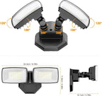 Onforu 3200LM Flood Lights Outdoor, 32W 6500K LED Security Light Switch - Image 8