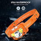 LHKNL Headlamp Flashlight, Lumen Ultra-Light Bright LED Rechargeable Headlight - Image 6