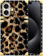 for iPhone 17 Case Luxury Golden Decoration by Unknown