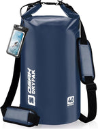 Waterproof Dry Bag, 5L/10L/20L/30L/40L Roll Top Lightweight Storage Backpack by OSAHDRYPAK